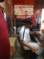 Besuch bei einem Tabakbauern