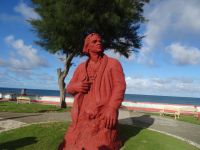 Kolumbus-Standbild in Baracoa