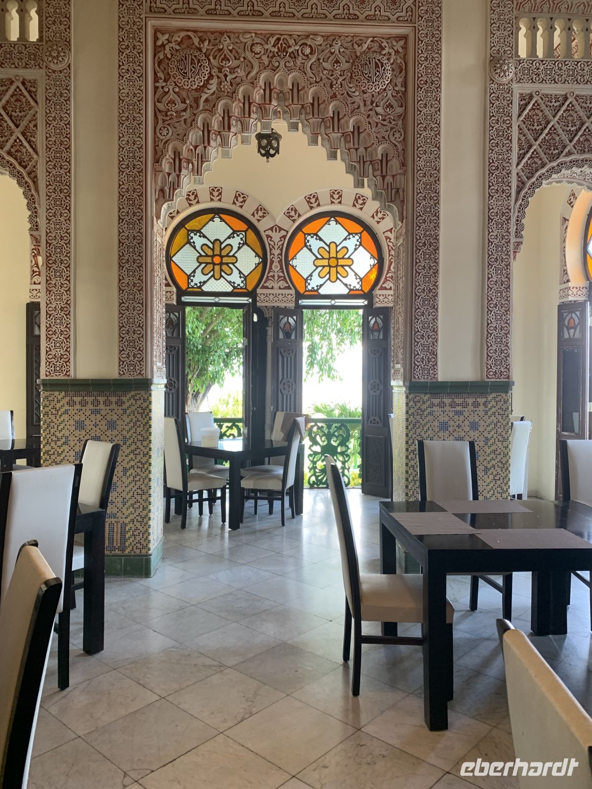 Restaurant im Palacio del Valle in Cienfuegos