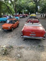 Oldtimerrast im Stadtpark von Havanna