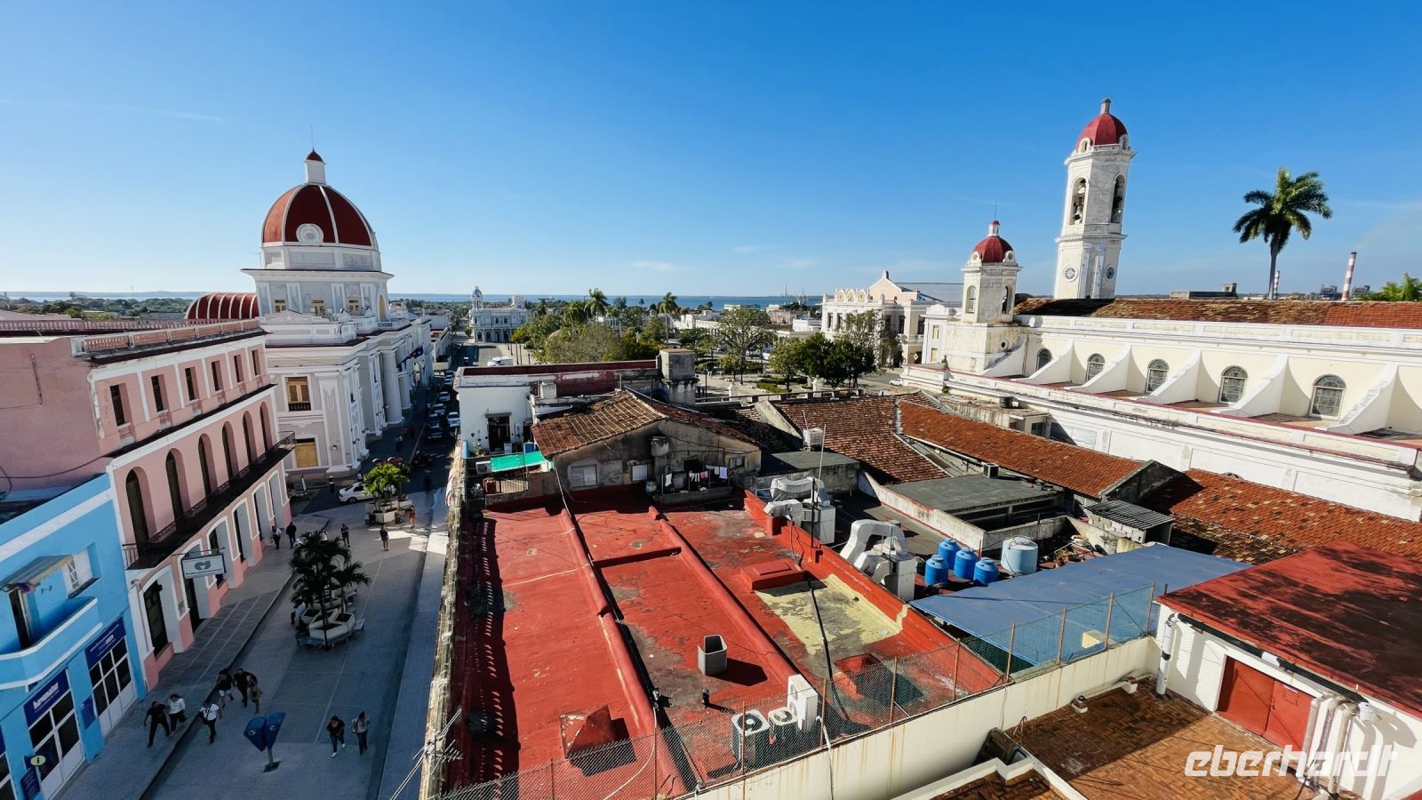 Blick über Cienfuegos