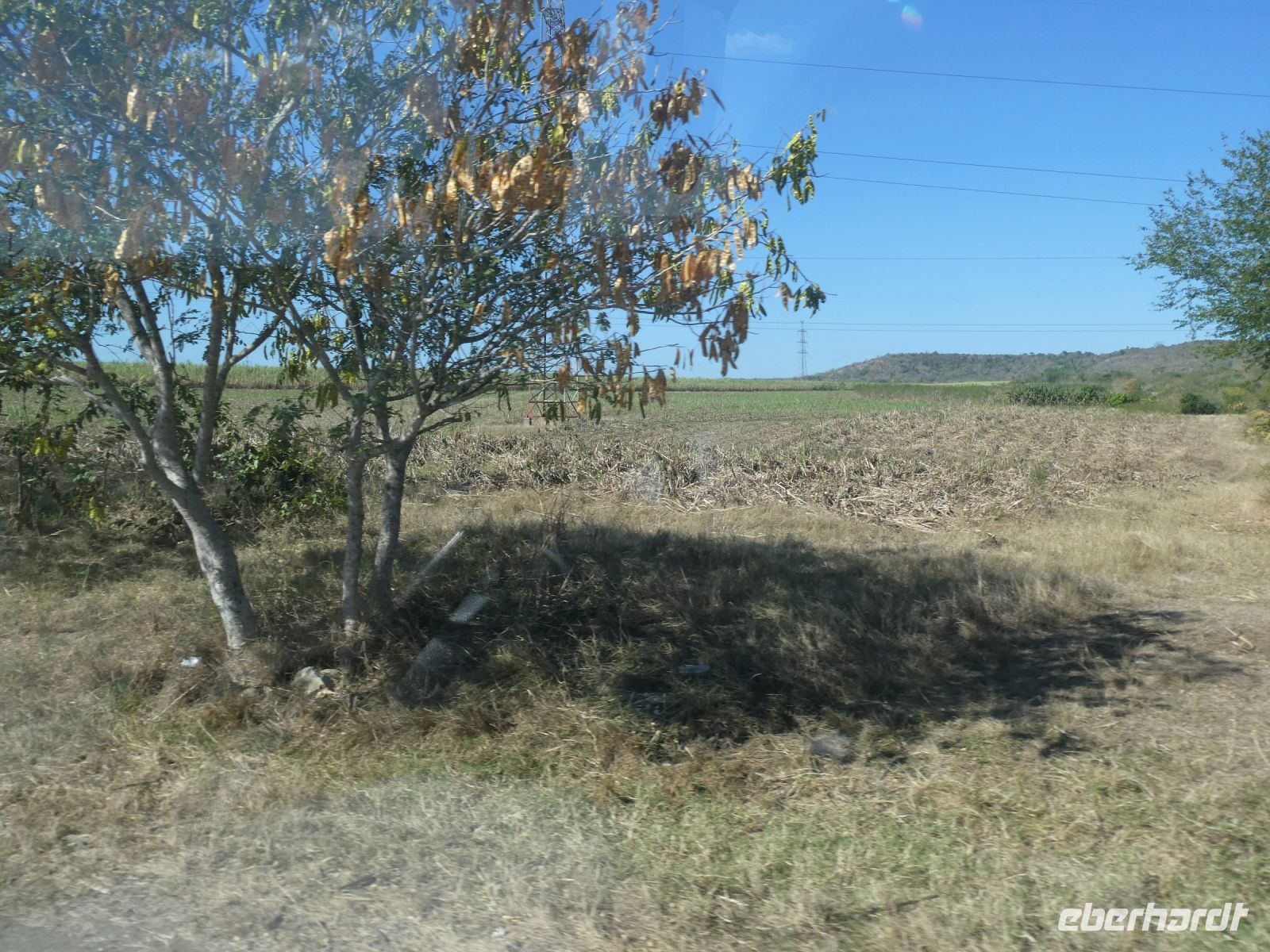 es herrscht Trockenzeit