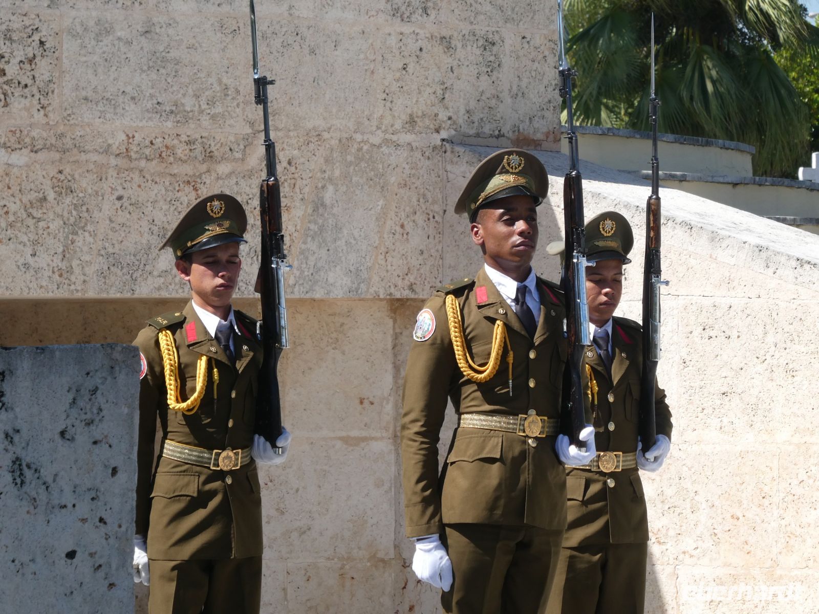 Wachwechsel für José Martí