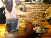 immer noch mit Kaffeefilter