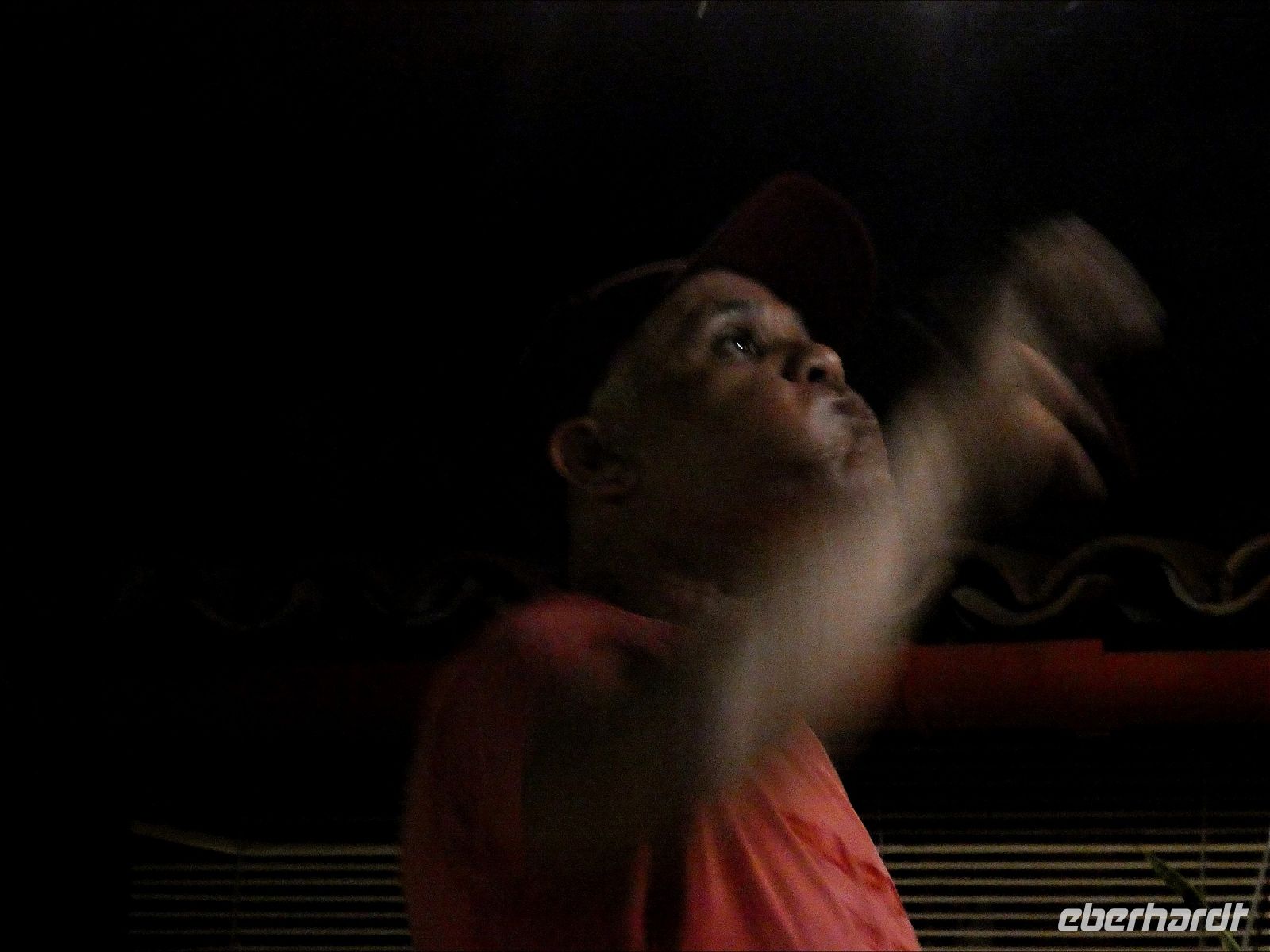 den Rauch sieht man nicht