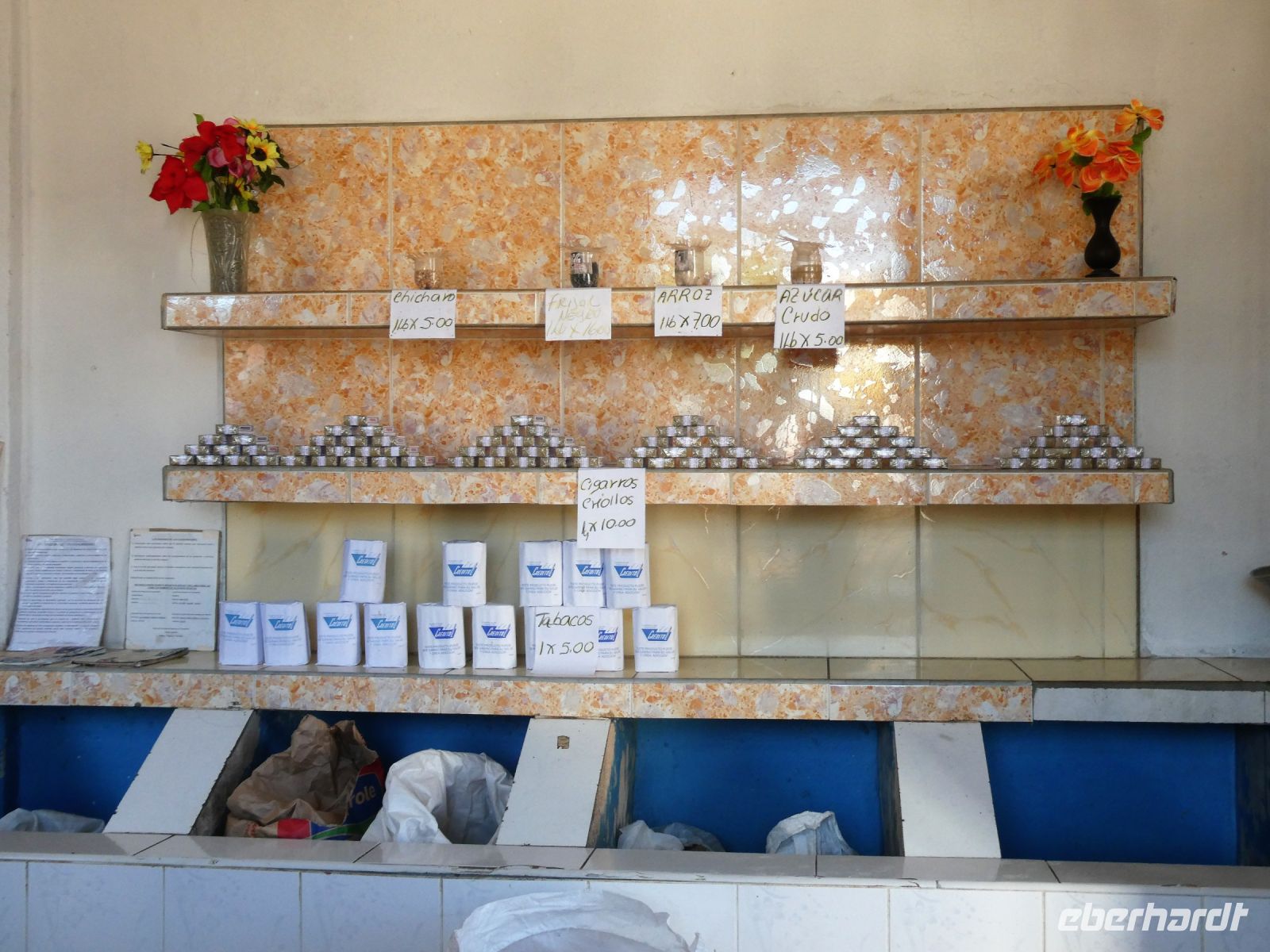 Warenangebot für Kubaner