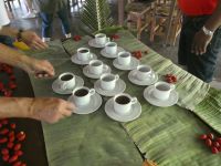 Kakao mit Kokosmilch