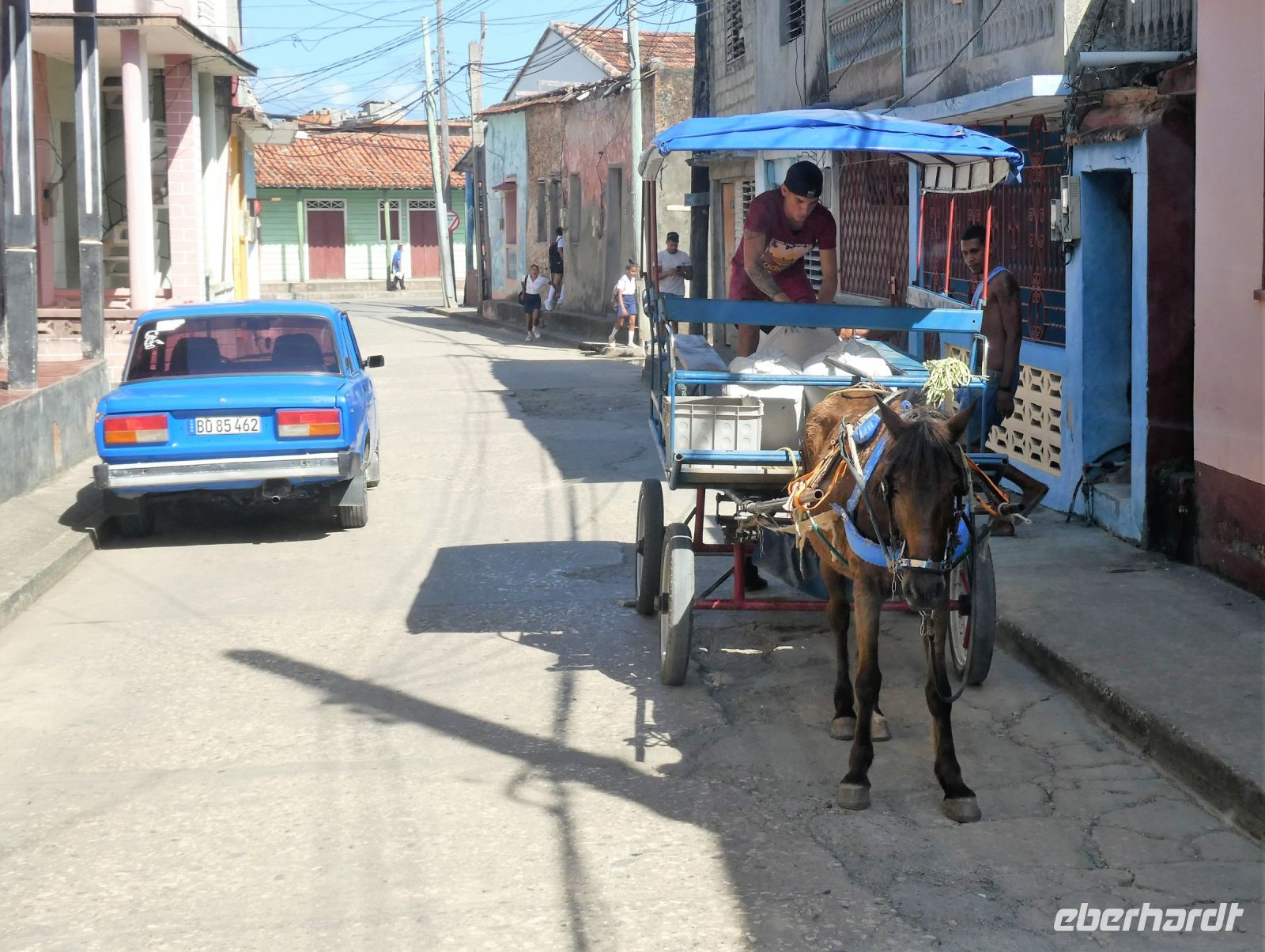Strassenszene in Baracoa