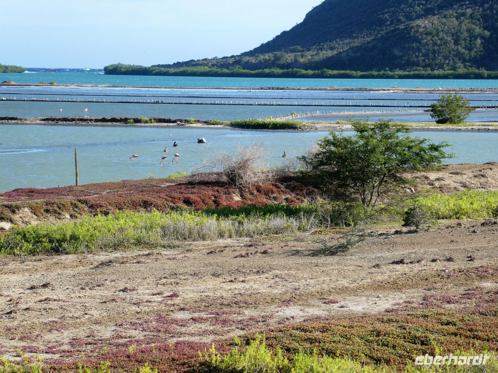 Halt an der Salzgewinnungsanlage
