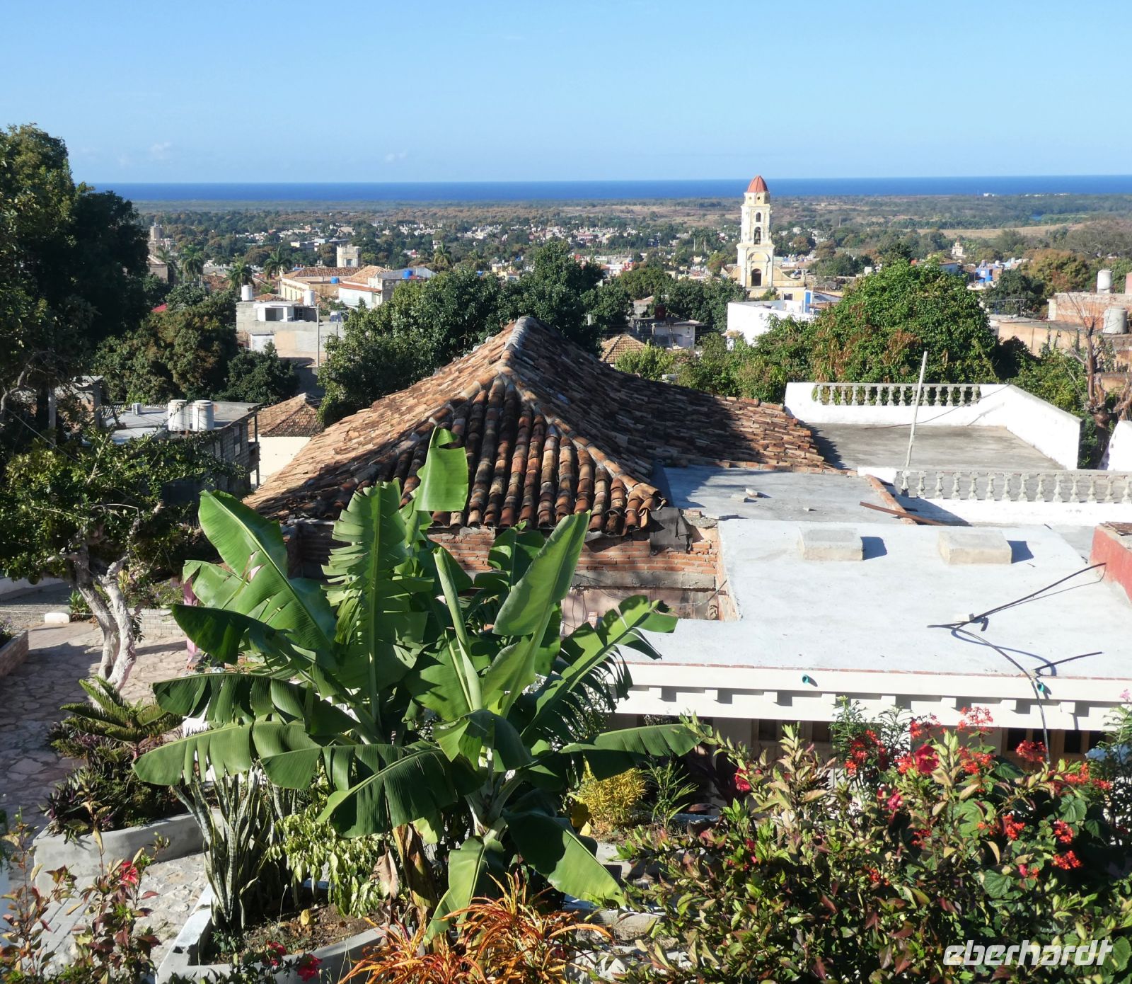 Blick vom Hotel auf Trinidad