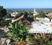Blick vom Hotel auf Trinidad