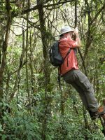 Tarzan gibt eine Einlage