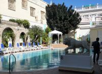 Pool unseres Hotels