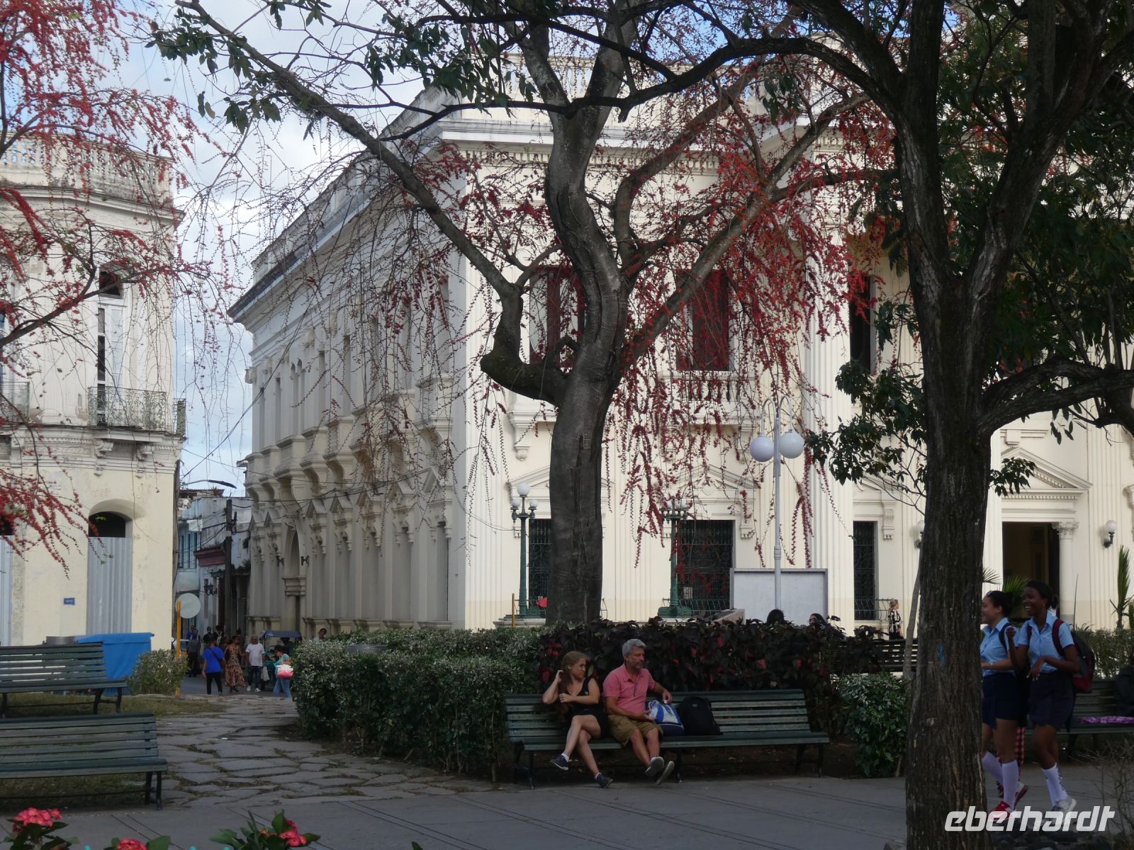 am späten Nachmittag