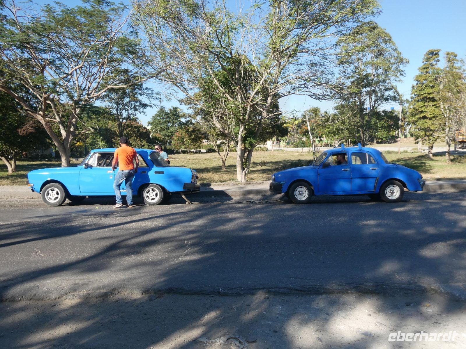 Abschleppaktion am Wege