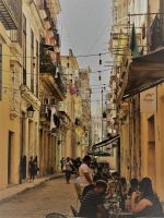 eine Straße von Alt-Havanna