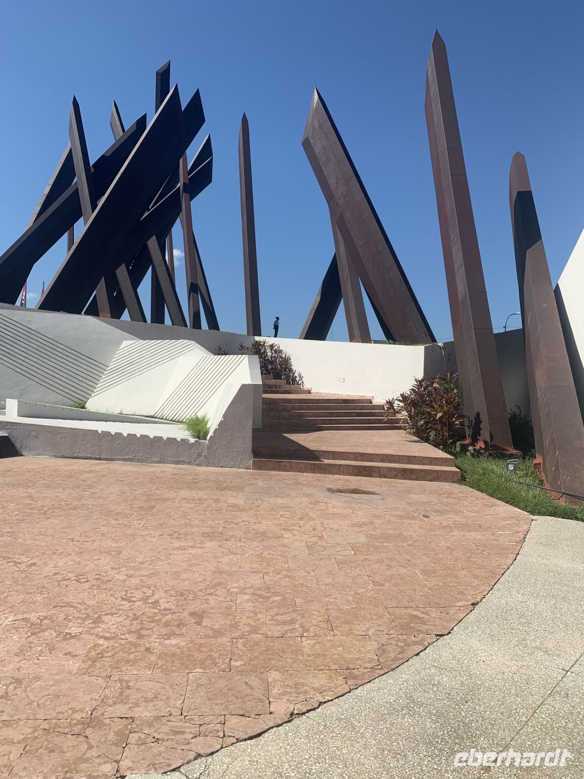 Die Macheten als Symbol des Widerstandes gegen die Spanier