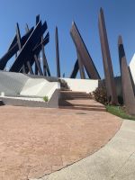 Die Macheten als Symbol des Widerstandes gegen die Spanier