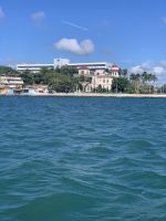 Blick zum Hotel Jagua