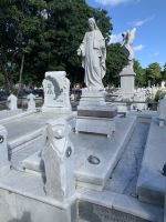 Der Friedhof ist wie in Museum