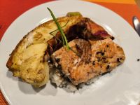 Cayo Santa Maria - Hotel DHAWA - Lachs und Languste