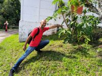 Las Terrazas - David und die Papaya