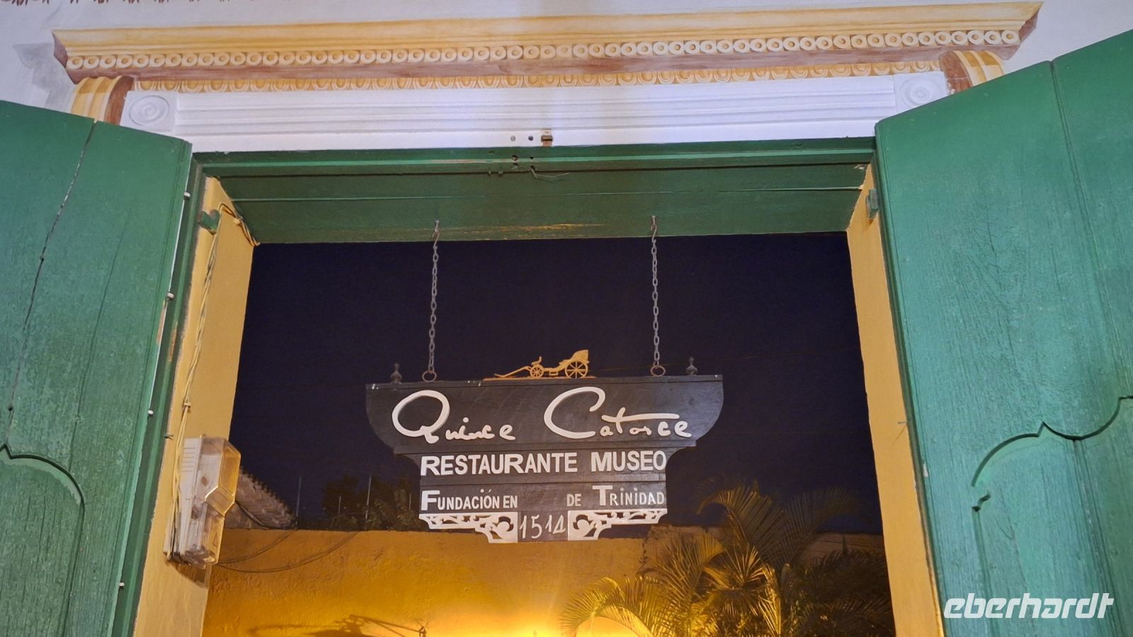 Abendessen im Museum