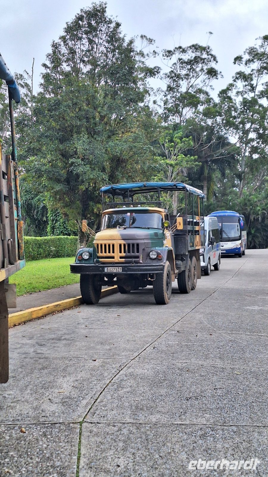 Rustikaler Transport zur Wanderung 