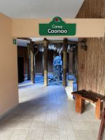 Eingang zu einem Gästehaus