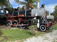 Lokomotive des Museums in Caibarien