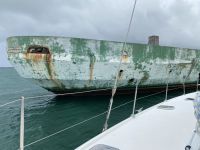 Vorüber am Schiffswrack des San Pascual