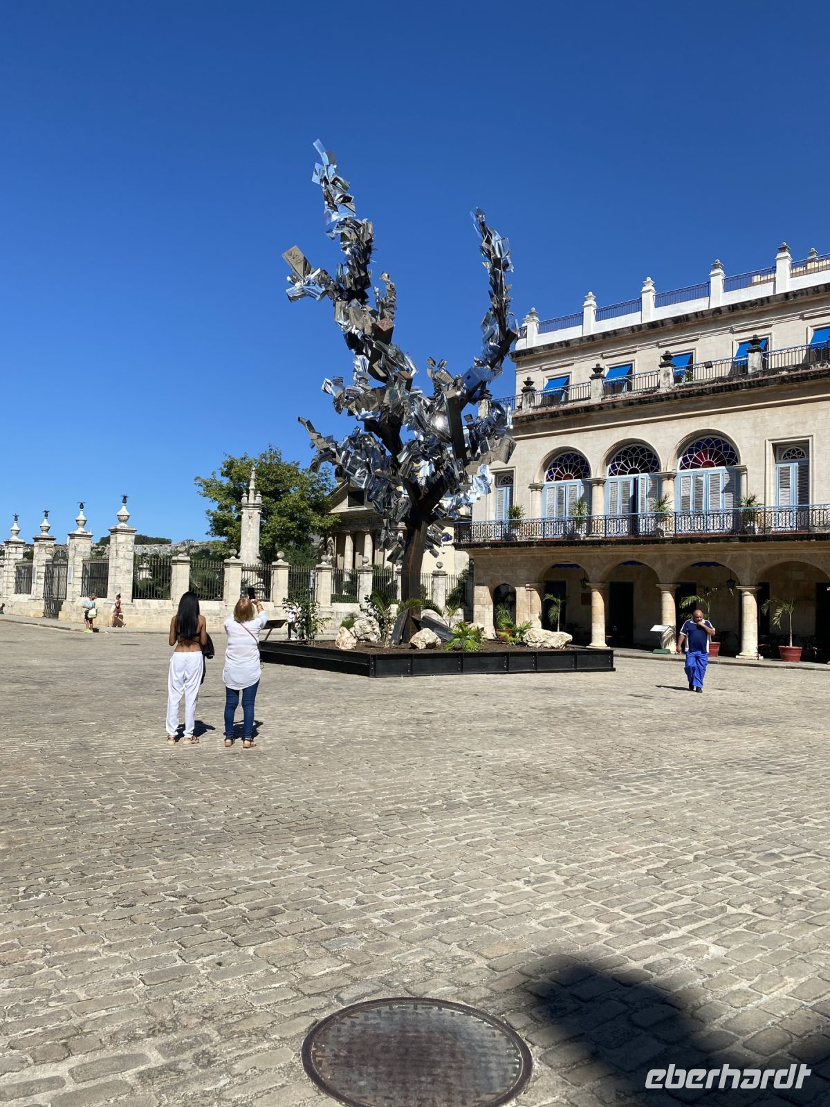 Moderne Kunst neben dem Gründungsort Havannas