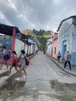 Hoch über der Stadt befand sich die Festung, jetzt ein Hotel