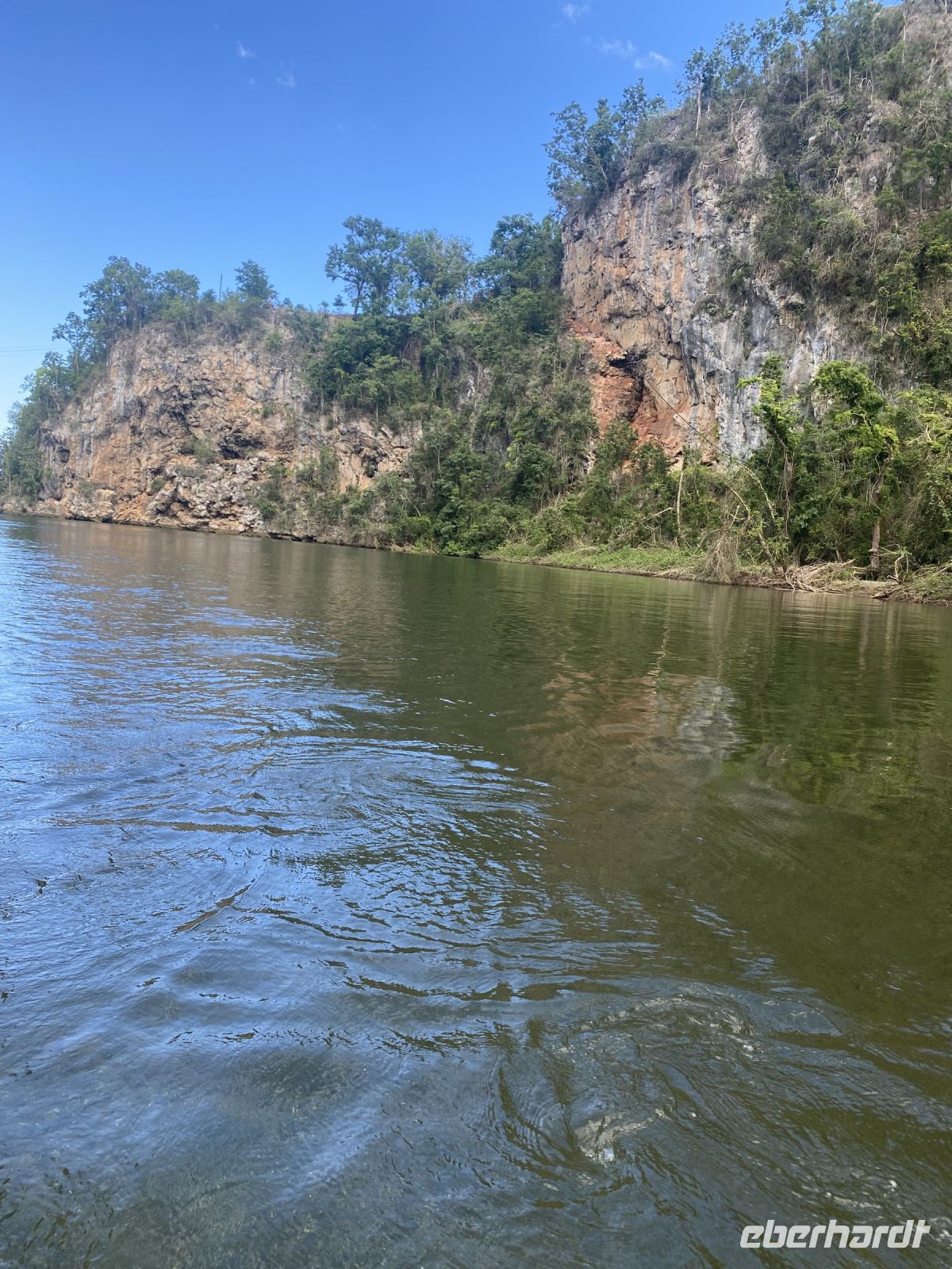 Felsformation am Yumuri-Fluss