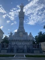 Auf dem Friedhof Colon - Denkmal der Feuerwehrleute