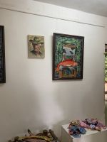 Beim Künstler Pelegrin lernen wir seine sozialen Projekte kennen 