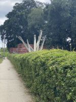 Symbol der Sprengung des Munitionszuges