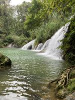 Die Lagune lädt zum Baden ein