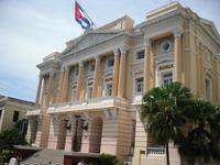 Regierungsgebäude in Santiago