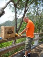 Alberto beim Picknick