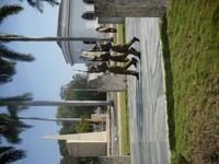 Wachablösung am Grab von José Marti