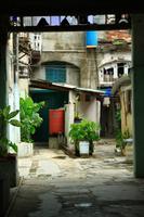 Blick in den Hinterhof