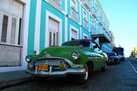 Vor unserem Hotel in Cienfuegos