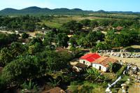 Blick vom Sklaventurm in das Tal der Zuckermühlen
