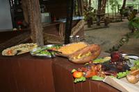 Mittagessen auf der Rancho Toa