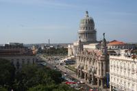 Blick von der Poolterrasse des Iberostar Parque Central