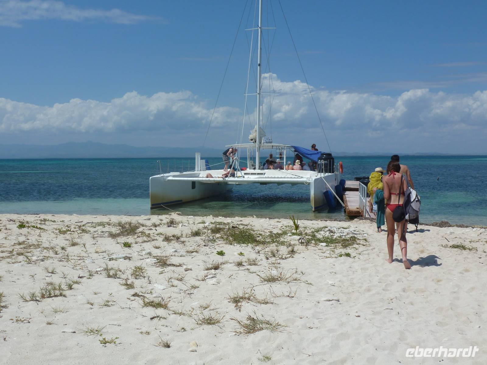 Cayo Blanco in der Karibik