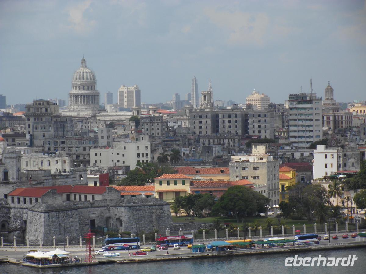 Blick auf das Zentrum von Havanna