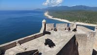 0077 Santiago de Kuba - Festung El Moro - Blick über die Bucht