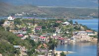 0083 Santiago de Kuba - Festung El Moro - Blick über die Bucht